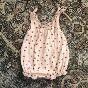 Rylee + Cru Shoulder Tie Onesie